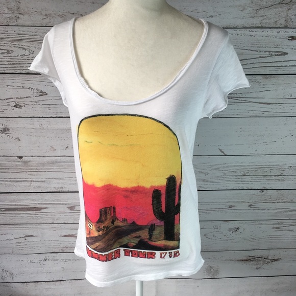 True Religion Tops - True religion summer tour graphic tee shirt